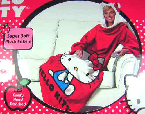 i want a hello kitty snuggie